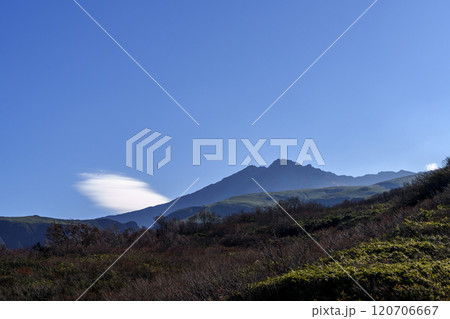 鳥海山　鉾立展望台からの風景 120706667