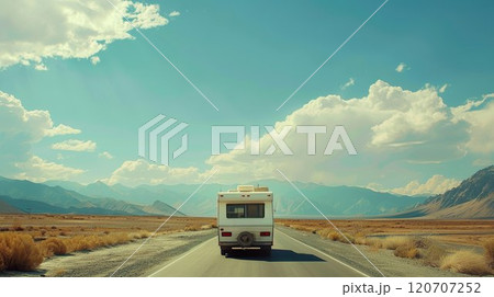 キャンピングカーでお出かけイメージ05 120707252