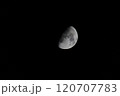 半月～上弦の月 120707783