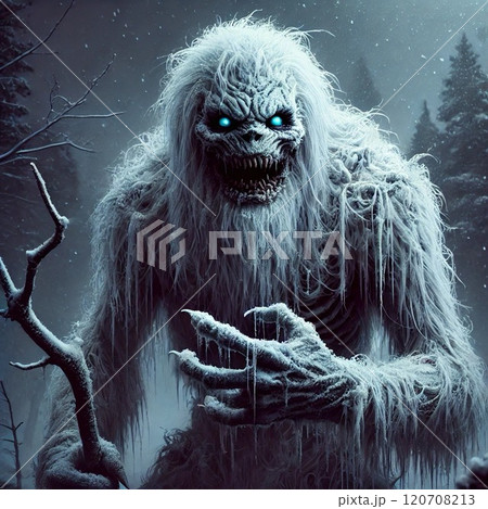 妖怪　雪男 120708213