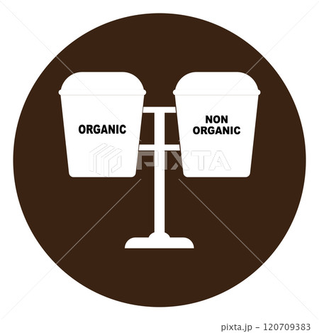 trash can icon, and its designation 120709383