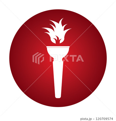 torch icon design 120709574