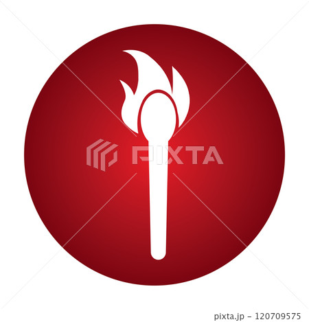 torch icon design 120709575