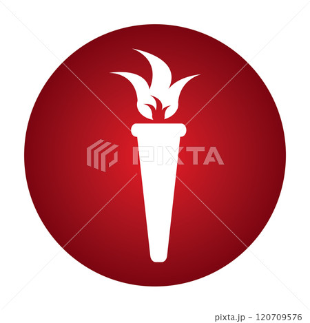 torch icon design 120709576