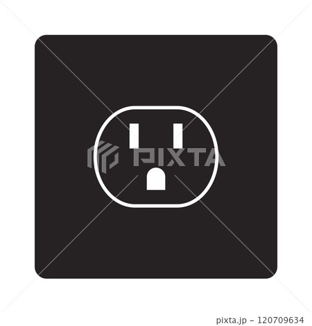 electrical socket icon design electrical socket icon design 120709634