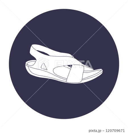 image design of women's sandals 120709671