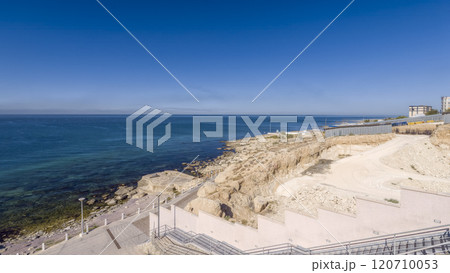 カザフスタン・カスピ海とアクタウの海岸 / Aktau, Kazakhstan 120710053