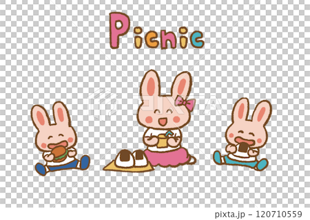兔子野餐 120710559