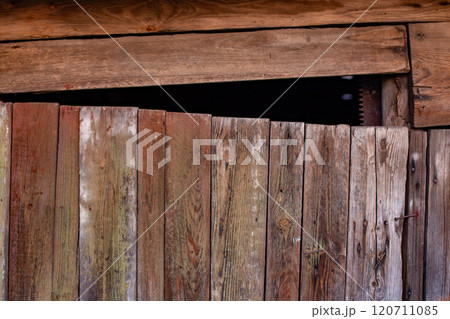 very old wooden door with a bad lock very old wooden door with a bad lock 120711085