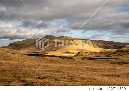 Mountains and landscape in Katla geopark, Iceland Mountains and landscape in Katla geopark, Iceland 120711760