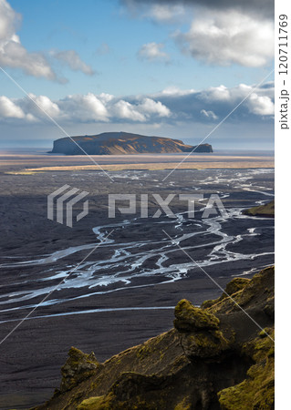 River bottom and Katla geopark, Iceland River bottom and Katla geopark, Iceland 120711769