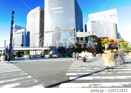 数寄屋橋交差点から見た風景 120711872