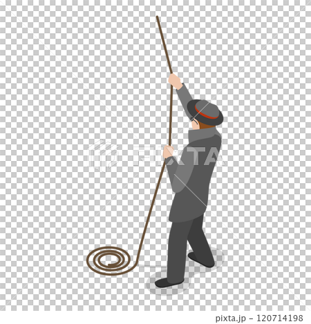 3D Isometric Flat  Set of Criminal Set. Item 6 3D Isometric Flat  Set of Criminal Set. Item 6 120714198