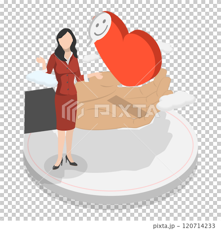 3D Isometric Flat  Illustration of Types Of Business. Item 2 120714233