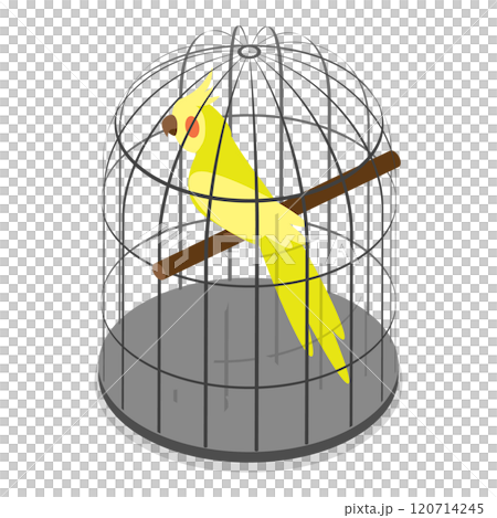 3D Isometric Flat  Set of Wild And Domestic Animals With Homes. Item 6 3D Isometric Flat  Set of Wild And Domestic Animals With Homes. Item 6 120714245