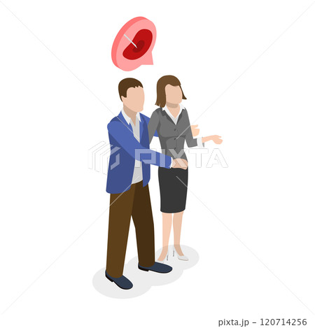 3D Isometric Flat  Illustration of In Vitro Fertilization. Item 7 3D Isometric Flat  Illustration of In Vitro Fertilization. Item 7 120714256