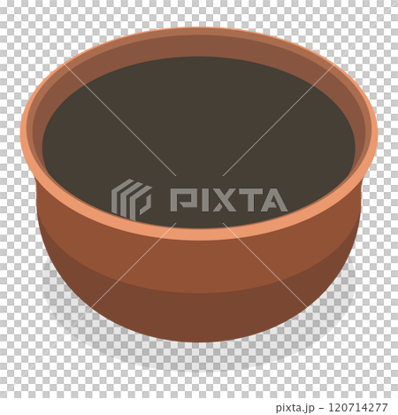 3D Isometric Flat  Set of Plants In Pots. Item 7 120714277