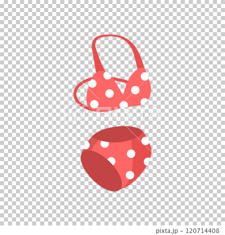 3D Isometric Flat Set of Lingerie And Swimsuits. Item 5 3D Isometric Flat Set of Lingerie And Swimsuits. Item 5 120714408