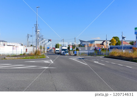 埼玉県草加市東埼玉道路沿線2024年11月 120714631