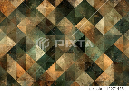 Rustic Triangular Geometric Pattern Backgroundのイラスト素材 [120714684] - PIXTA
