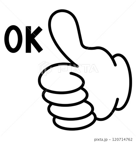 okマークのアイコン 120714762