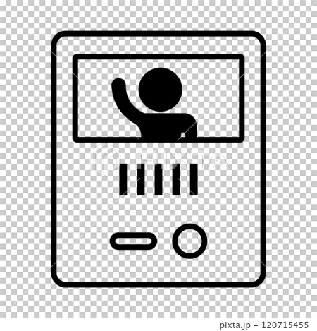 インターフォンのアイコン 120715455