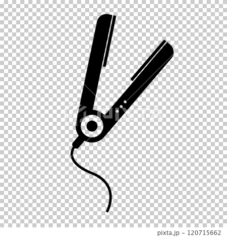 ストレートヘアアイロン シルエット ストレートヘアアイロン シルエット 120715662