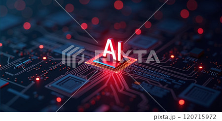 Computing power through high-performance processors for calculation with artificial intelligence, efficiency of algorithms 120715972