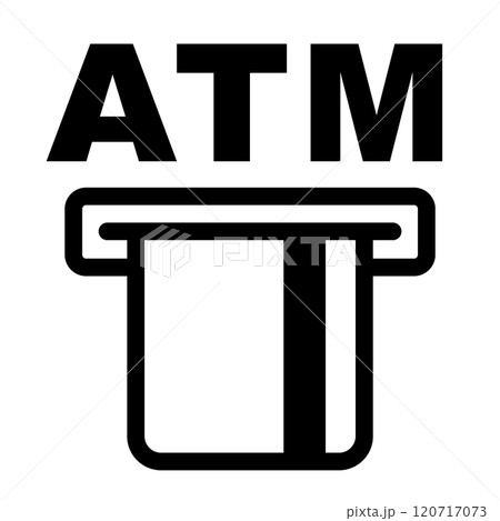 ATMのアイコン 120717073