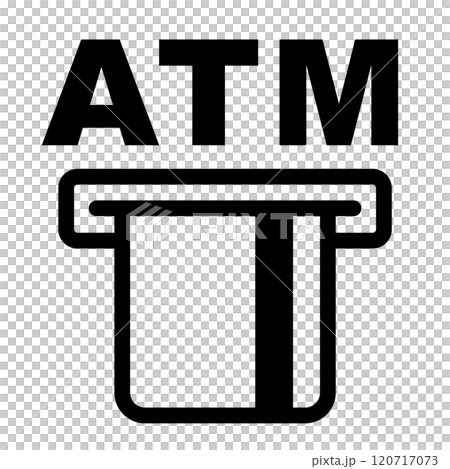 ATMのアイコン 120717073