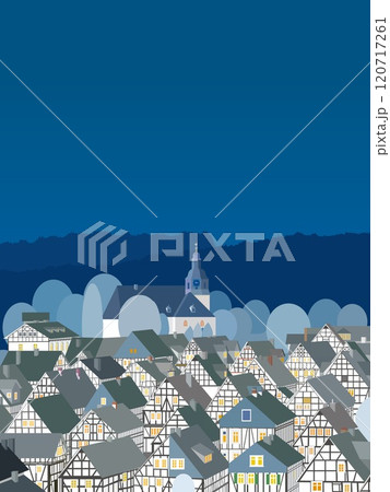 フロイデンベルク　freudenberg　ドイツ　germany　冬　夜 120717261