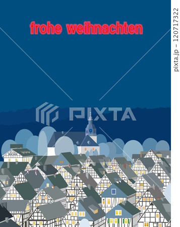 フロイデンベルク　freudenberg　メリークリスマス　frohe weihnachten 120717322