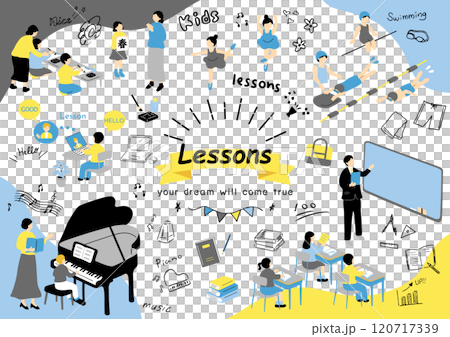 孩子們享受課程 120717339