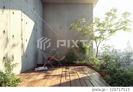 住宅イメージ 小さな憩いのスペース 住宅イメージ 小さな憩いのスペース 120717513