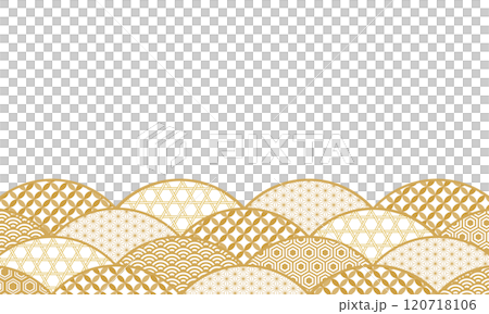 日式花紋底框設計 日式花紋底框設計 120718106