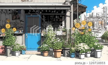 昭和感のあるレトロな店構え