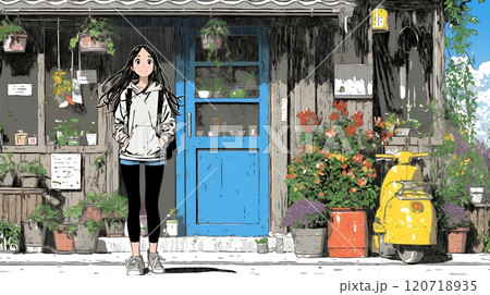 昭和感のあるレトロな店構え