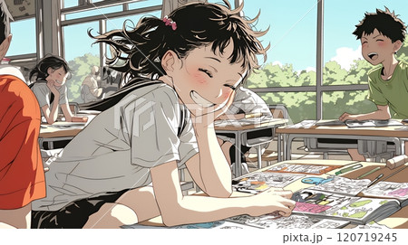 友達と遊んでいる幼い子供たち