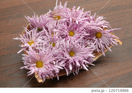 山形名産の食用菊、もってのほか 120719866