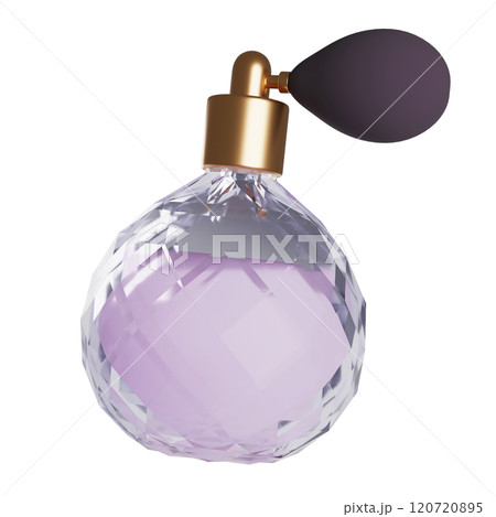 purple perfume 3D graphic image 120720895