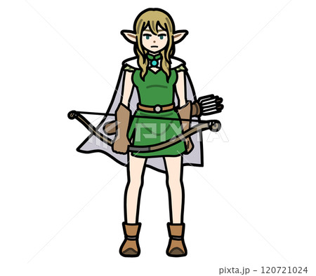 エルフの女性 120721024