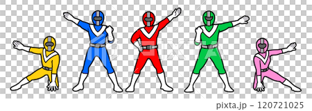 ヒーロー戦隊全員集合！	 120721025