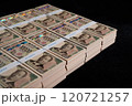 一万円札　札束 120721257
