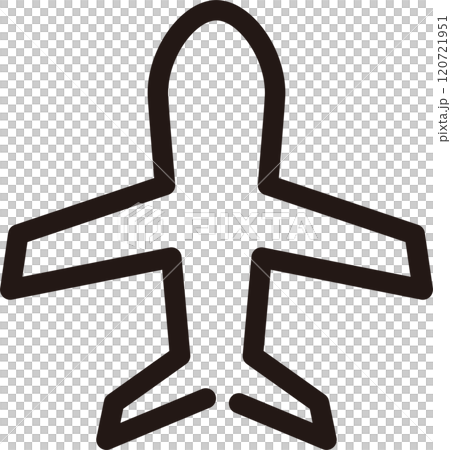 商務飛機圖示象形線畫裝飾處理簡單插畫素材集 商務飛機圖示象形線畫裝飾處理簡單插畫素材集 120721951