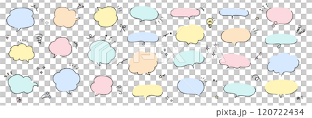 手繪語音氣泡的向量插圖集。語音氣泡,框架,時尚,手寫,塗鴉 手繪語音氣泡的向量插圖集。語音氣泡,框架,時尚,手寫,塗鴉 120722434