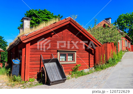 Skansen open-air museum in Stockholm, Sweden Skansen open-air museum in Stockholm, Sweden 120722629