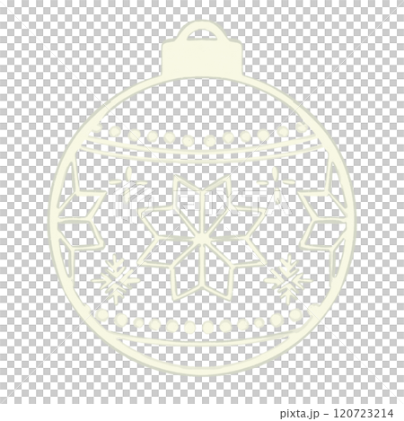 白色北歐圖案裝飾品 120723214