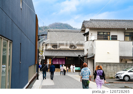 【重要伝統的建造物群保存地区】矢掛宿　宿場町への道　岡山県小田郡矢掛町 120728265