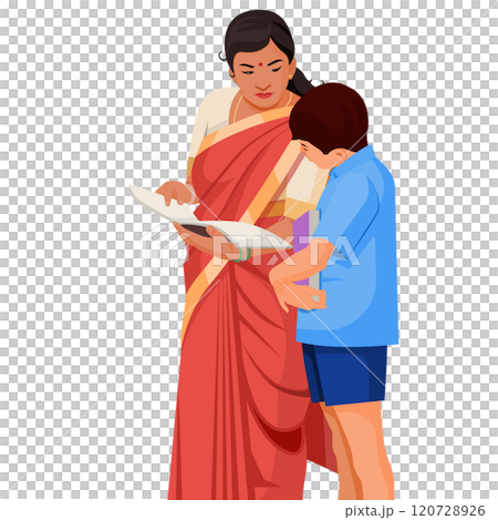 Teacher talking and helping student, Help Children Teaching 120728926