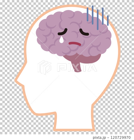Brain stress fatigue Brain stress fatigue 120729970